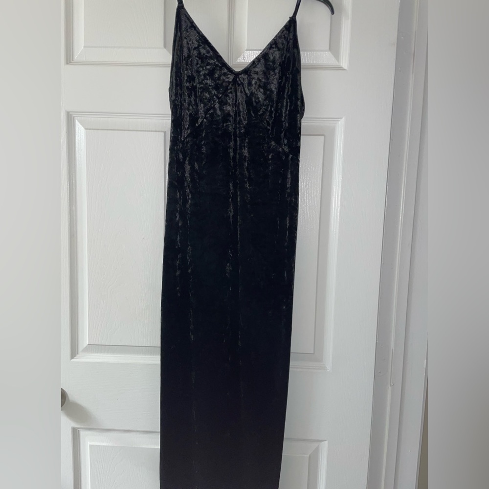 Black Velvet Dress